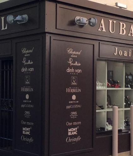 Devanture de la bijouterie Aubanel